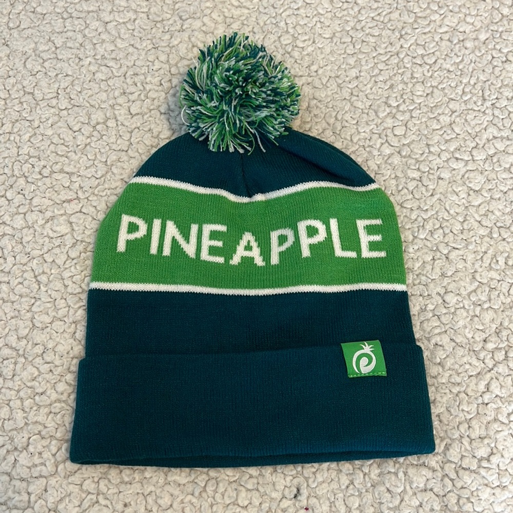 Pineapple winter hat